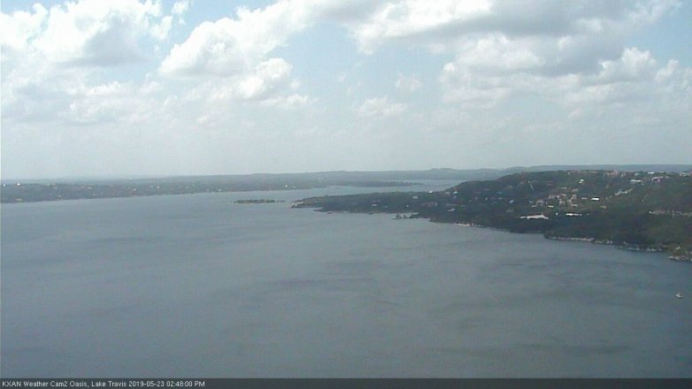 Lake Travis webcam, May 23, 2019 1:50 PM CT