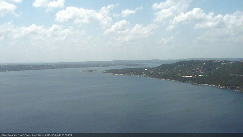Lake Travis webcam, May 23, 2019 2:00 PM CT