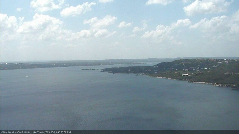 Lake Travis webcam, May 23, 2019 2:05 PM CT