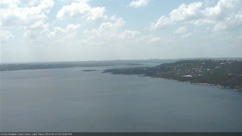 Lake Travis webcam, May 23, 2019 2:20 PM CT