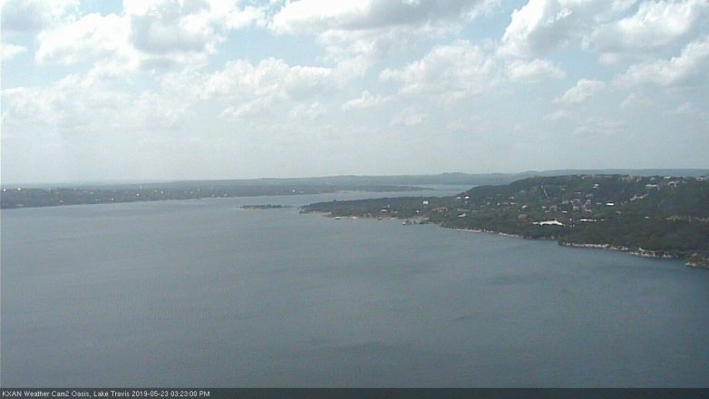 Lake Travis webcam, May 23, 2019 2:25 PM CT