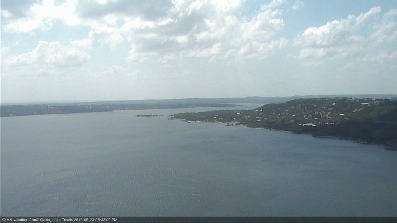 Lake Travis webcam, May 23, 2019 2:35 PM CT