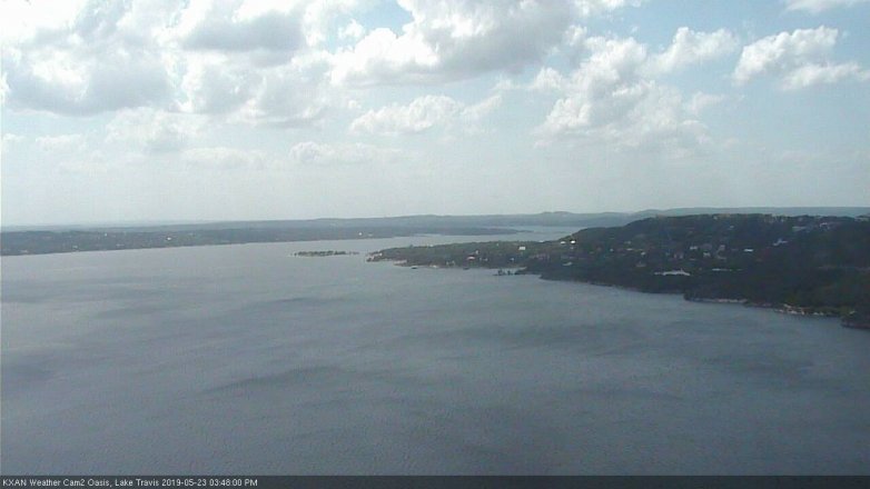 Lake Travis webcam, May 23, 2019 2:50 PM CT
