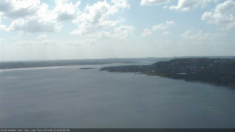 Lake Travis webcam, May 23, 2019 3:05 PM CT