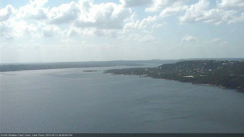 Lake Travis webcam, May 23, 2019 3:10 PM CT