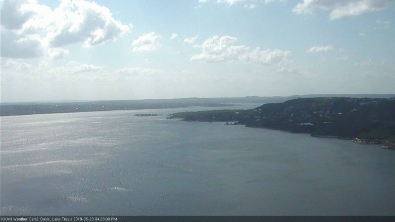 Lake Travis webcam, May 23, 2019 3:25 PM CT