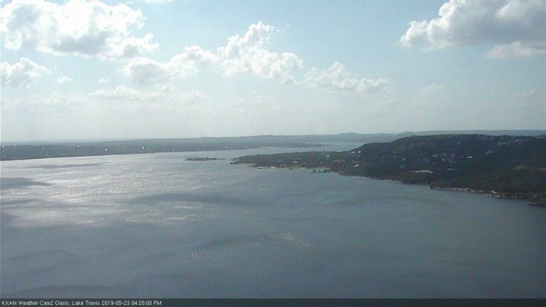 Lake Travis webcam, May 23, 2019 3:30 PM CT