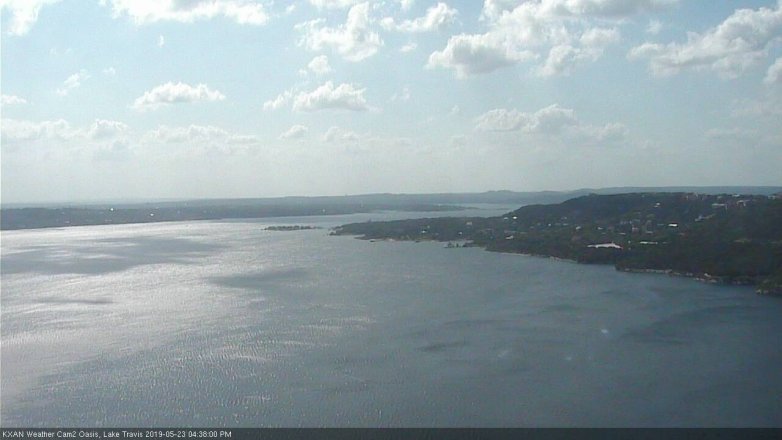 Lake Travis webcam, May 23, 2019 3:40 PM CT