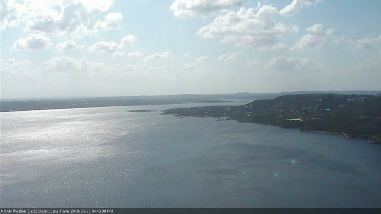 Lake Travis webcam, May 23, 2019 3:45 PM CT