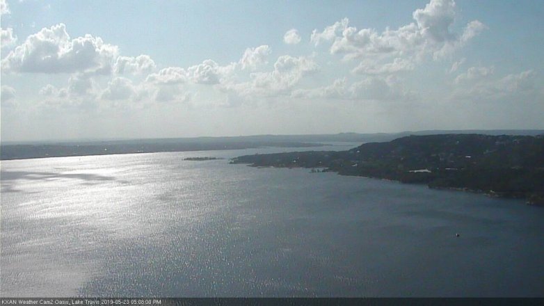 Lake Travis webcam, May 23, 2019 4:10 PM CT