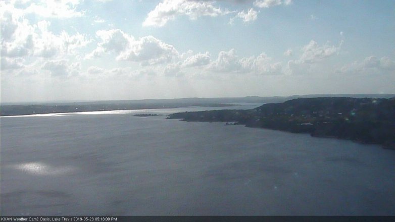 Lake Travis webcam, May 23, 2019 4:15 PM CT