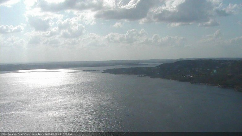 Lake Travis webcam, May 23, 2019 4:20 PM CT