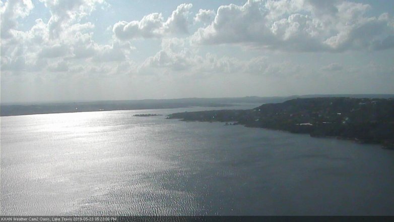 Lake Travis webcam, May 23, 2019 4:25 PM CT