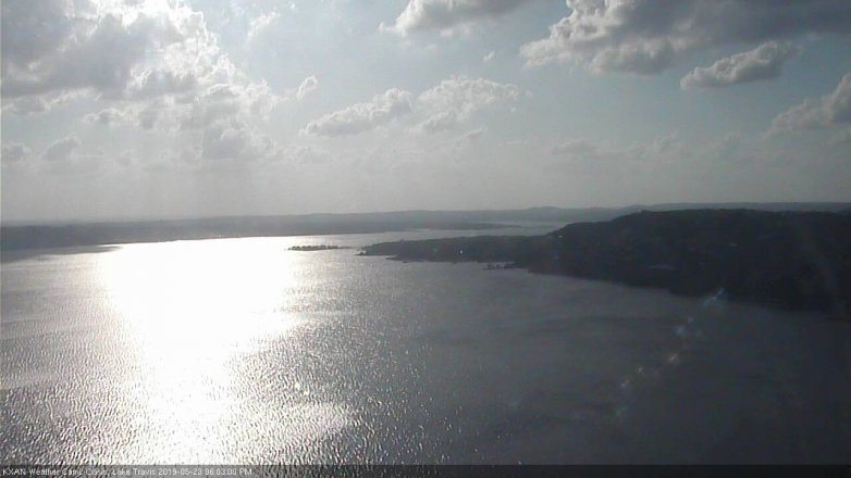 Lake Travis webcam, May 23, 2019 5:05 PM CT
