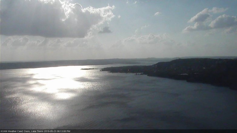 Lake Travis webcam, May 23, 2019 5:15 PM CT