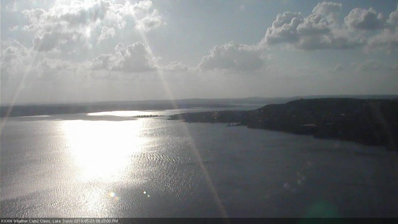 Lake Travis webcam, May 23, 2019 5:25 PM CT