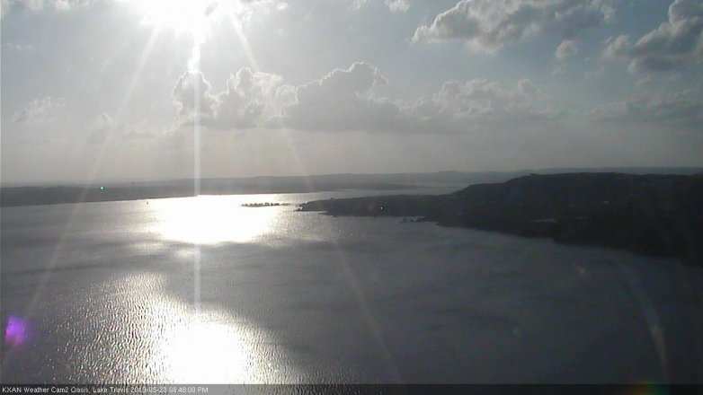 Lake Travis webcam, May 23, 2019 5:50 PM CT