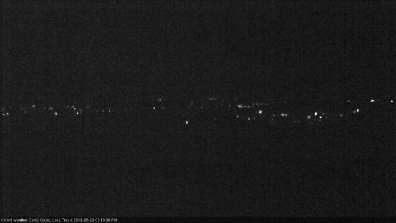 Lake Travis webcam, May 23, 2019 8:20 PM CT