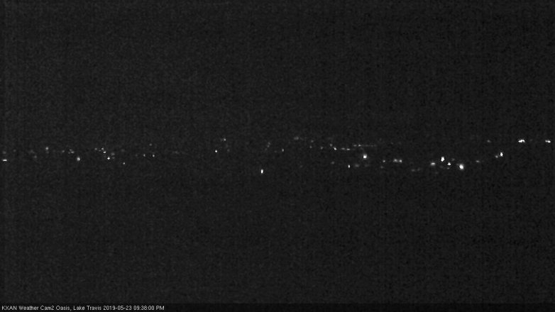 Lake Travis webcam, May 23, 2019 8:40 PM CT