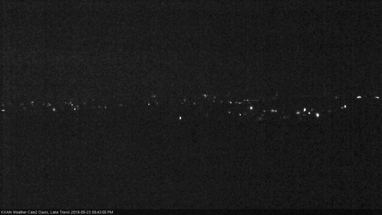 Lake Travis webcam, May 23, 2019 8:45 PM CT