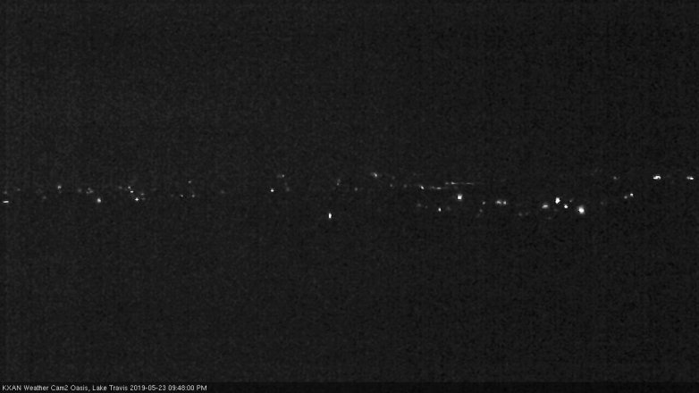 Lake Travis webcam, May 23, 2019 8:50 PM CT