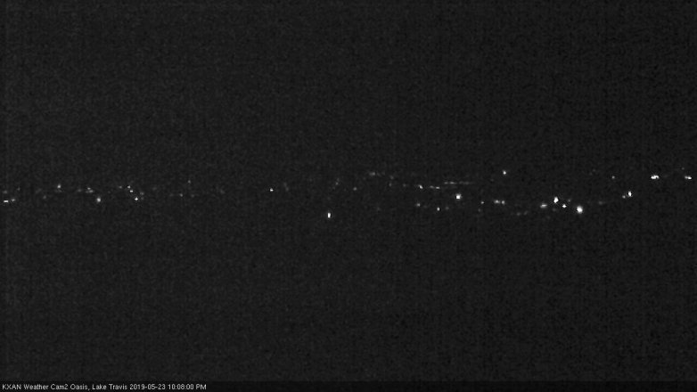 Lake Travis webcam, May 23, 2019 9:10 PM CT