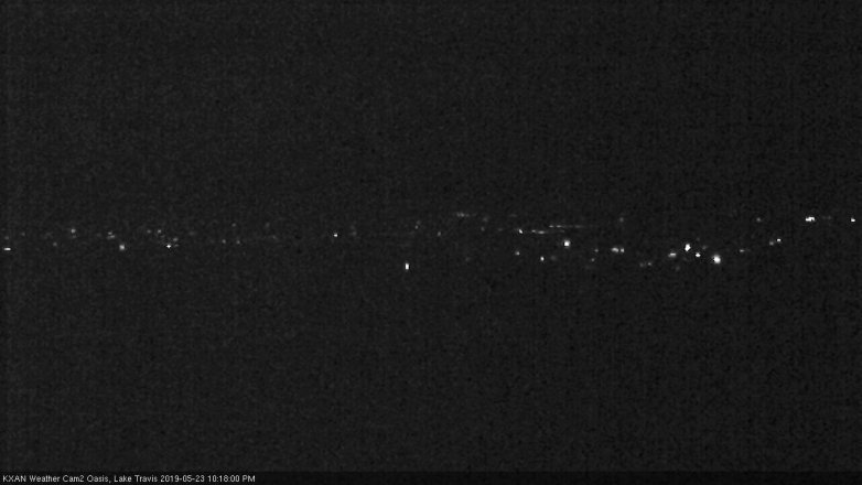 Lake Travis webcam, May 23, 2019 9:20 PM CT