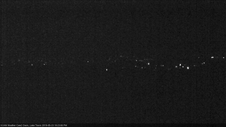 Lake Travis webcam, May 23, 2019 9:25 PM CT