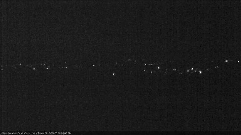 Lake Travis webcam, May 23, 2019 9:35 PM CT