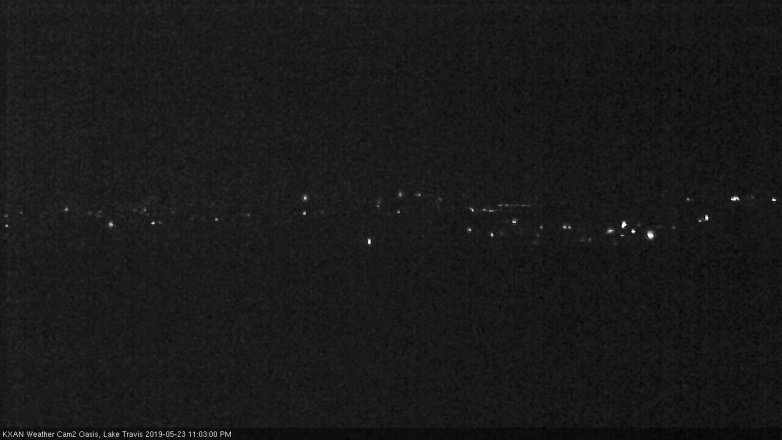 Lake Travis webcam, May 23, 2019 10:05 PM CT