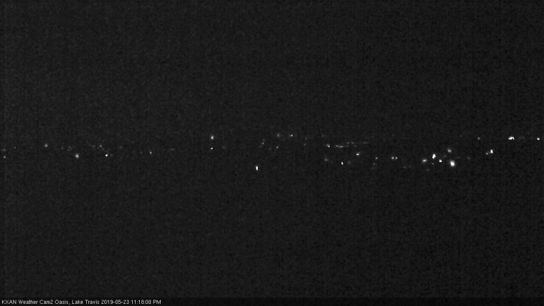 Lake Travis webcam, May 23, 2019 10:20 PM CT