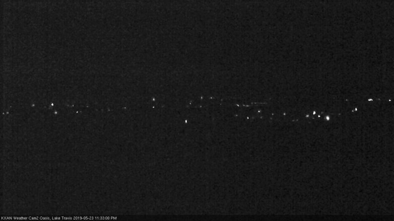 Lake Travis webcam, May 23, 2019 10:35 PM CT