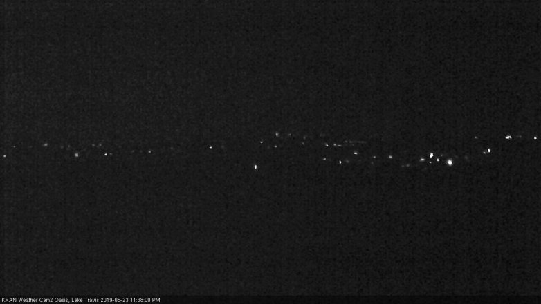 Lake Travis webcam, May 23, 2019 10:40 PM CT
