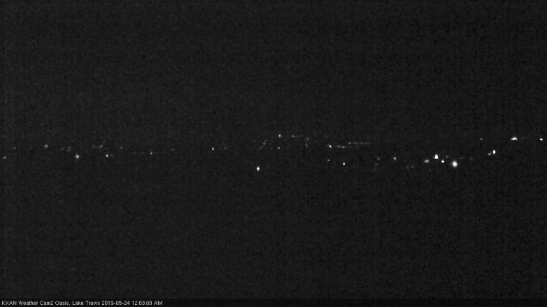 Lake Travis webcam, May 23, 2019 11:05 PM CT