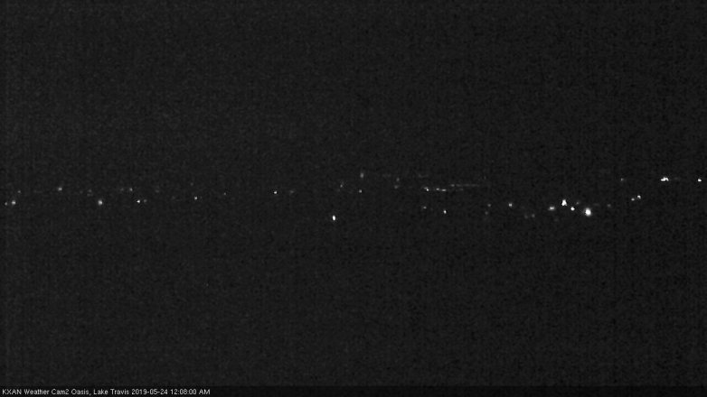 Lake Travis webcam, May 23, 2019 11:10 PM CT