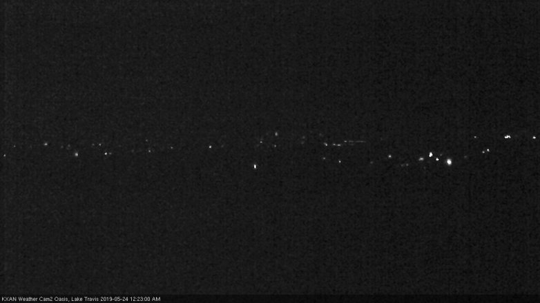 Lake Travis webcam, May 23, 2019 11:25 PM CT