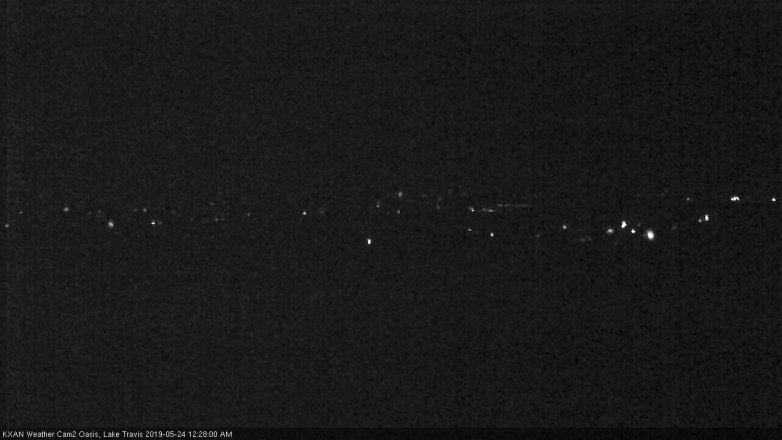 Lake Travis webcam, May 23, 2019 11:30 PM CT