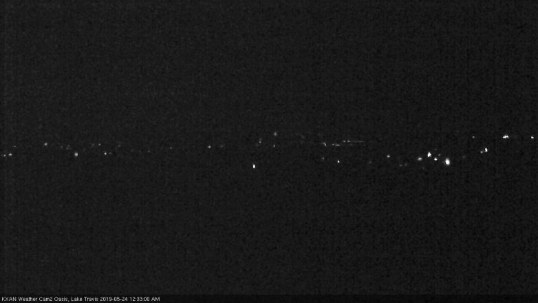 Lake Travis webcam, May 23, 2019 11:35 PM CT