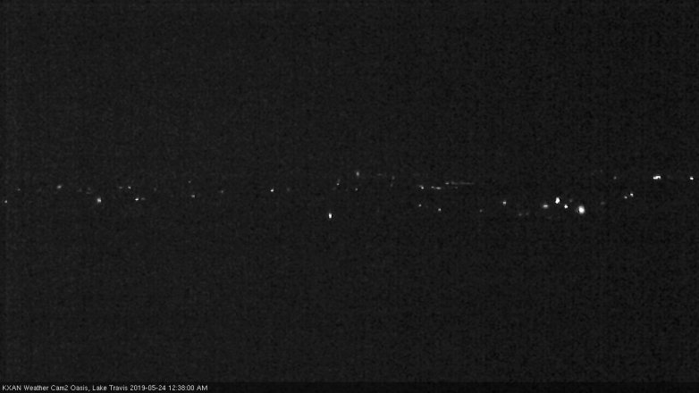 Lake Travis webcam, May 23, 2019 11:40 PM CT