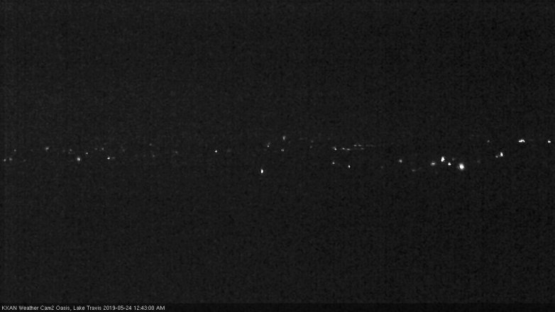 Lake Travis webcam, May 23, 2019 11:45 PM CT