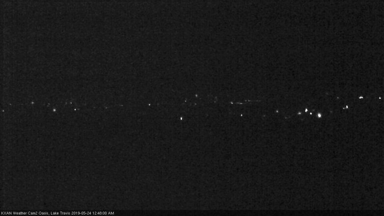 Lake Travis webcam, May 23, 2019 11:50 PM CT