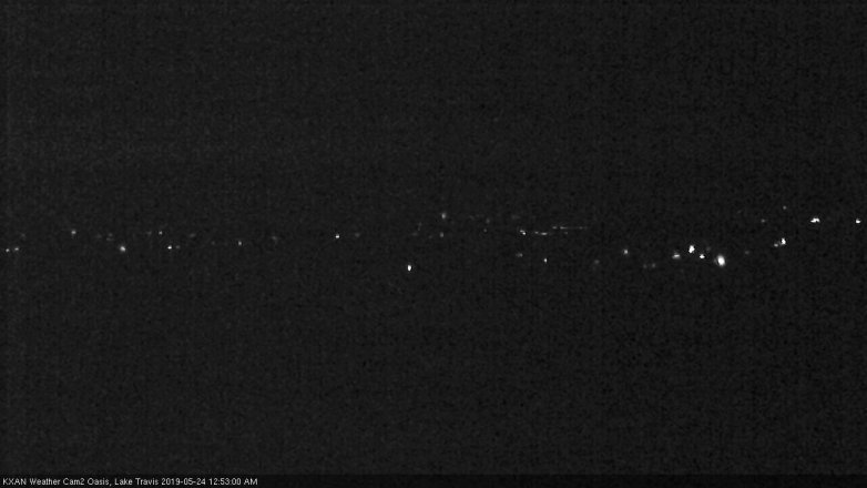 Lake Travis webcam, May 23, 2019 11:55 PM CT