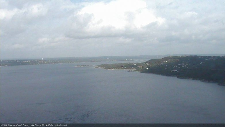 Lake Travis webcam, May 24, 2019 9:05 AM CT