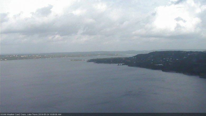 Lake Travis webcam, May 24, 2019 9:10 AM CT