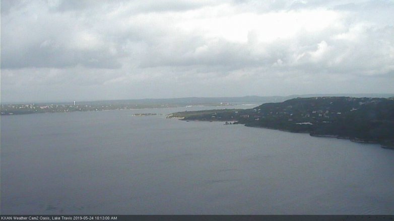 Lake Travis webcam, May 24, 2019 9:15 AM CT