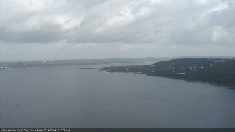 Lake Travis webcam, May 24, 2019 9:20 AM CT