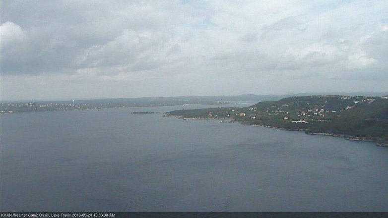 Lake Travis webcam, May 24, 2019 9:35 AM CT