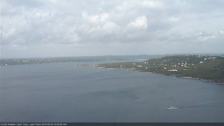 Lake Travis webcam, May 24, 2019 9:40 AM CT