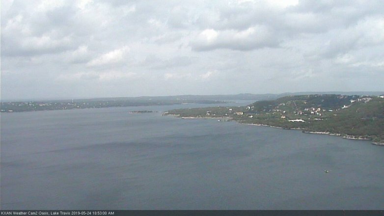 Lake Travis webcam, May 24, 2019 9:55 AM CT