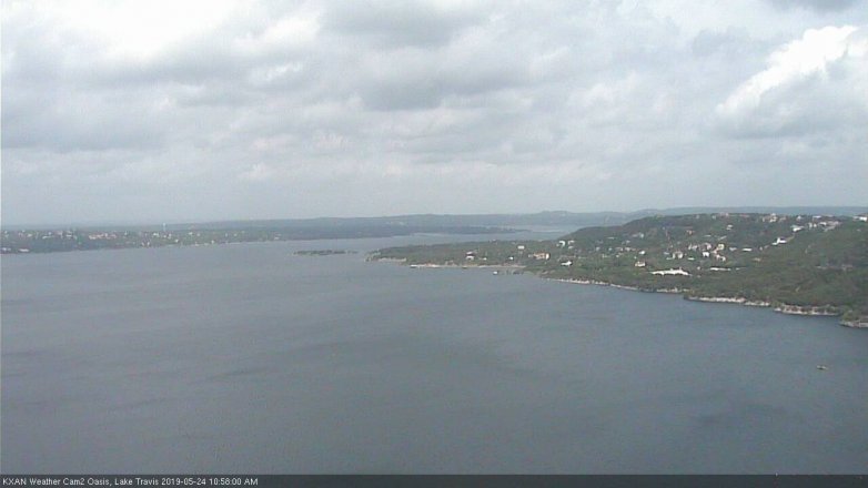Lake Travis webcam, May 24, 2019 10:00 AM CT